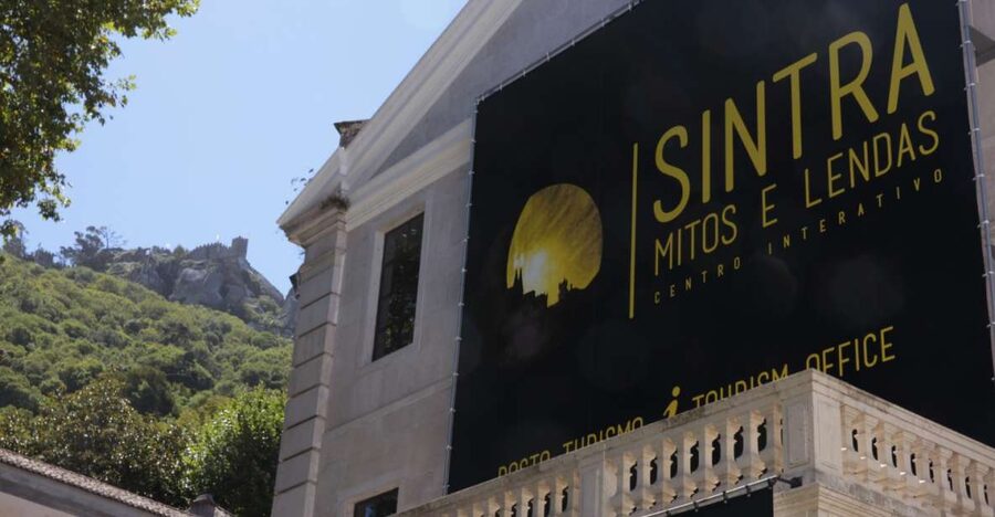 Sintra Myths and Legends Interpretative Center Entry Ticket - The elevator scene: forest sounds and rocky-hills narration
