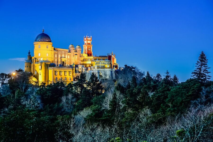 Sintra: Pena Palace and Park Entrance Ticket - Getting there from Lisbon: train, bus, or drive (with limited parking)