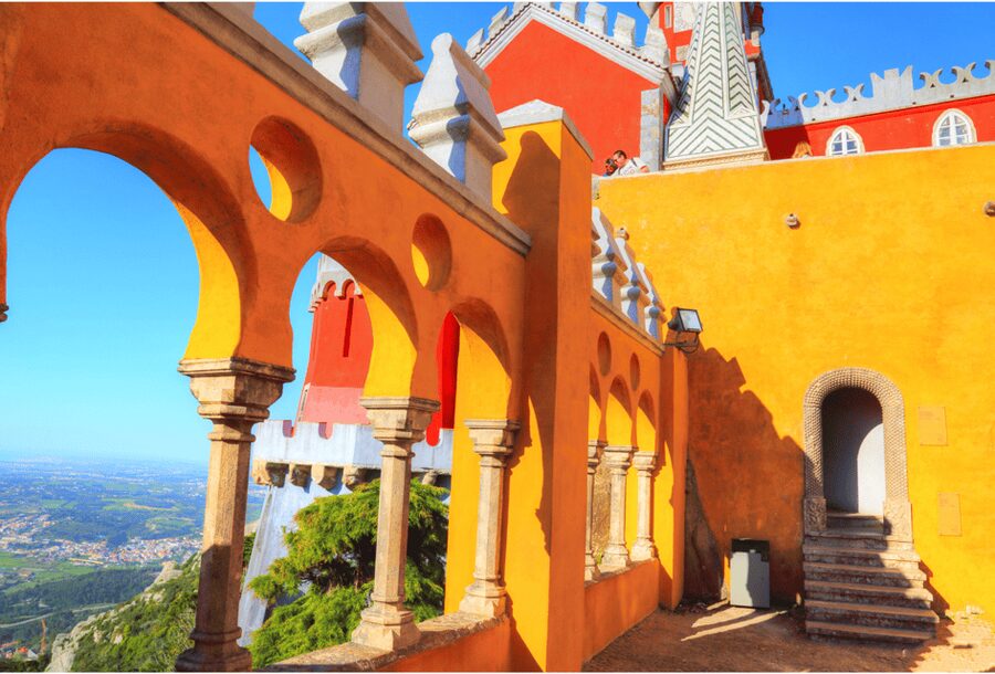Sintra: Pena Palace, Quinta da Regaleira, Cabo da Roca and Cascais - Boca do Inferno and Cascais: Rock Formations and a Real Coastal Town