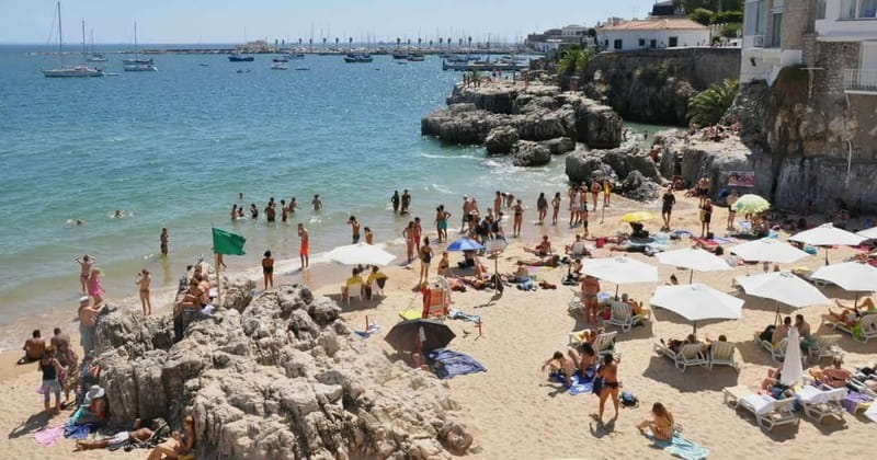 Sintra: Pena, Regaleira, Cabo da Roca & Cascais Private tour - Cascais walking tour and the Atlantic resort contrast