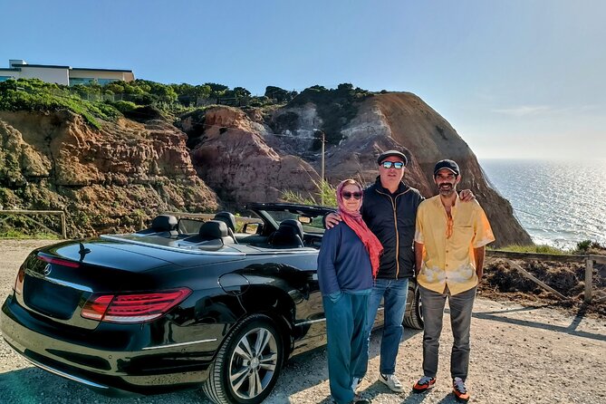 Sintra Private Convertible Wine Tour 2/3 Pax - Cascais for a quick stroll, then back out to the water