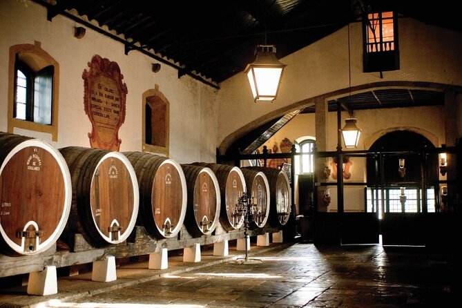 Sintra Private Convertible Wine Tour 2/3 Pax - Adega Cooperativa de Colares, where the tasting is the main event