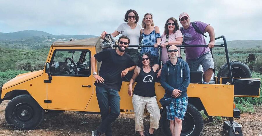 Sintra: Regaleira, Cabo da Roca and Cascais Jeep Safari Tour - Quinta da Regaleira: Underground tunnels and a guided 1.5-hour visit