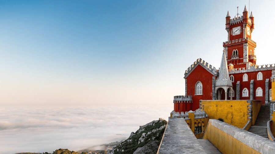 Sintra Tour w/ Pena Palace, Cascais & Cabo Roca, FROM LISBON - Meeting at Cinema São Jorge, Then Rolling Out of Lisbon