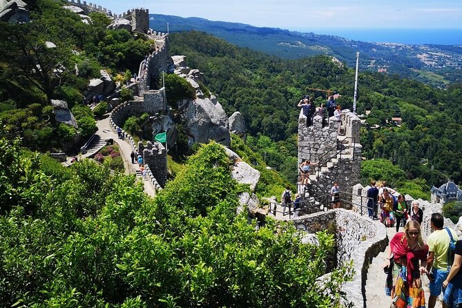 Sintra Tour with Pena Palace, Moorish Castle and Regaleira - Private - Private pickup and an air-conditioned ride to Sintra’s big three