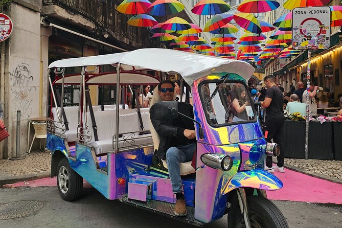 Special Guided Tour of Tuk Tuk Lisbon Historic 2 Hours - Getting Oriented Fast in Lisbon by Tuk Tuk
