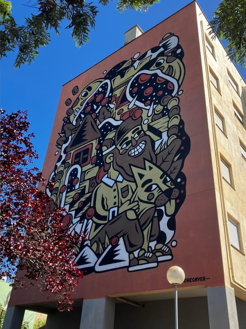 Street Art Lisbon: Tuk Tuk Tour - Neighborhood feel: what Graça, Marvila, and Xabregas add to the story