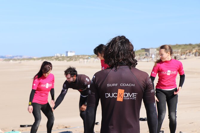 Surf Class in Almada - The beach experience after class is part of the value