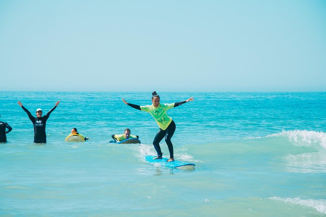 Surf Lesson on Praia de Carcavelos - First Skills on the Sand: Balance Starts Here