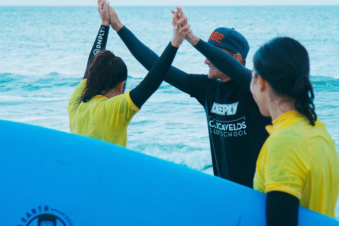 Surf Lesson on Praia de Carcavelos - Gear Is Included: Board, Wetsuit, and Insurance