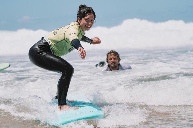 Surf Lesson on the Lisbon Coast - Carcavelos Beach meeting point, built for low-stress starts
