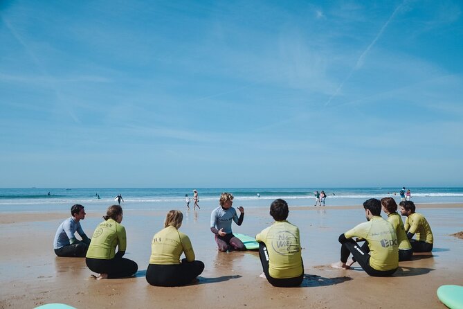 Surf Lesson on the Lisbon Coast - What you get for your money: board, wetsuit, leash