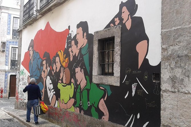 The Real Lisbon Street Art Private Guided Tour by Minivan - Meet Pedro and Miguel: The Human Part That Makes It Click