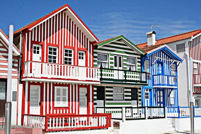 Transfer from Lisbon to Porto with visits on the way - Aveiro: Canals, Moliceiro Boats, Art Nouveau, and Ovos Moles