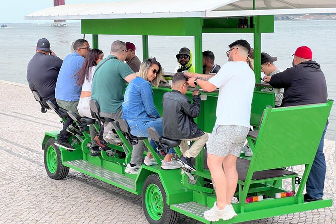 Tropical BeerBike in Tejo River Lisbon - Unlimited beer, sangria, wine, and your choice of music