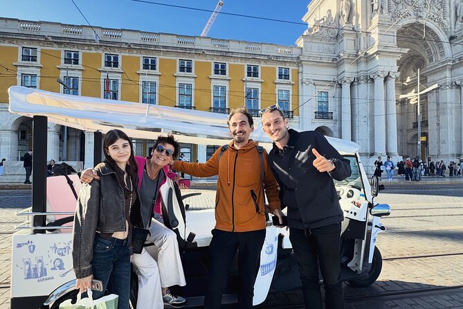 Tuk-Tuk Lisbon: Alfama, Viewpoints & Local Flavors - São Pedro de Alcântara: meeting place vibes and a smart pause