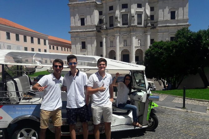 Tuk Tuk Lisbon: Made For You - Chiado and Bairro Alto: elegant day streets, nightlife street energy