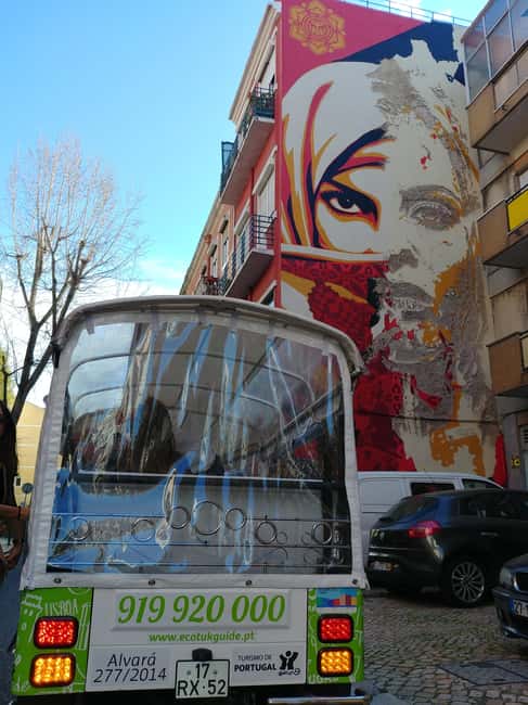 Tuk Tuk Lisbon: Street Art 2-Hour - Route Feel, Pickup Options, and Pacing in a 2-Hour Window
