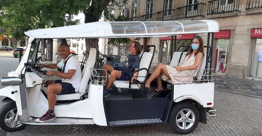 Tuk Tuk Tour of Belem - Route overview: from Time Out Market Lisboa to Belém