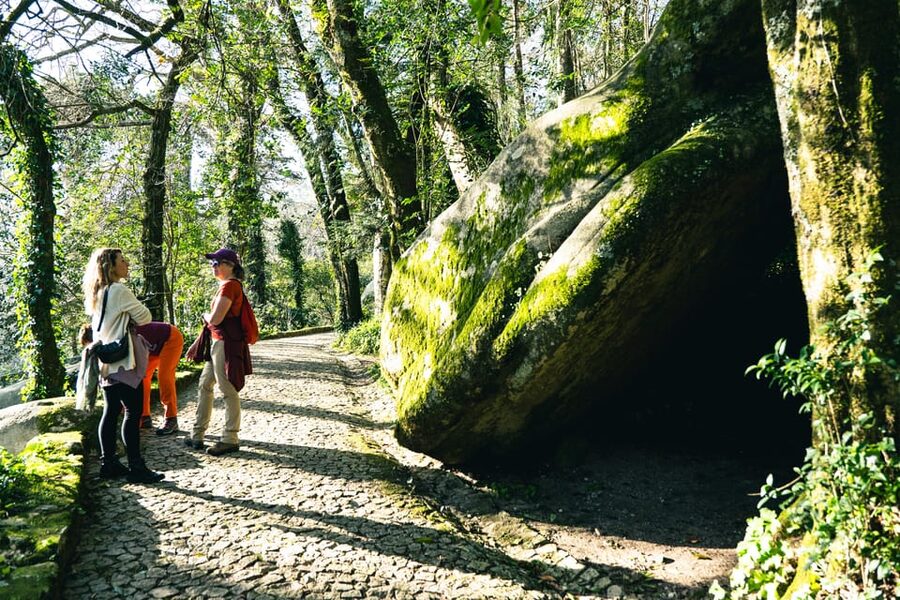 Walking tour:Pena Palace, Moorish Castle,Quinta da Regaleira - Guided Visit to the Castle of the Moors (Moorish Castle)