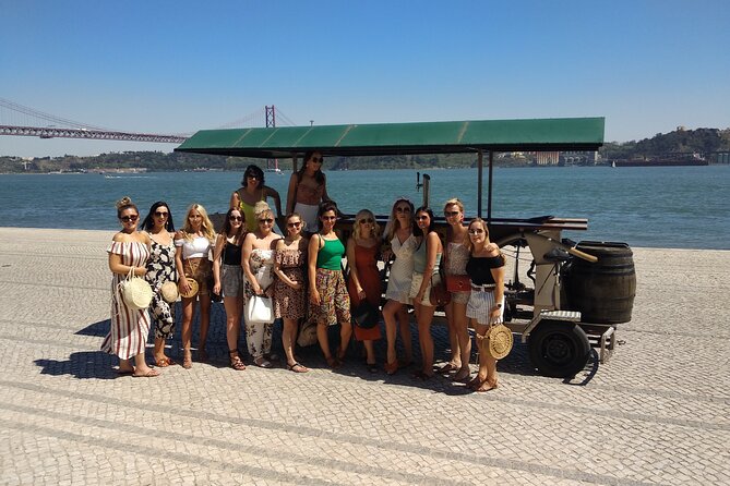 Wine Bike Lisbon Experience - Pedal and Sip: The 1 Hour Beer Bike Vibe in Lisbon